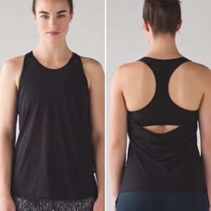 Lululemon Black Fit Physique Tank Top